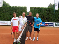 Finalisté zleva :  Tomáš Fargač, René Fargač, Bogdan Wilk, Filip Grim