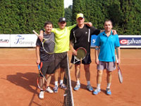 O 3.místo zleva :  Jan Bolek, Daniel Klimek, Miloš Jadamus, Martin Oszelda