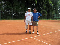 Účastníci turnaje zleva :  Radek Jůva, Patrik Cieslar