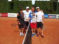 Finalisté zleva :  Jiří Wawrzyczek, Petr Sikora, Daniel Dudys, Tomáš Motyka