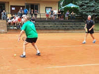Záběry z finále zleva :  Lubomír Bulawa, Miloš Jadamus