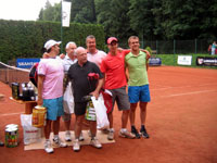 4.místo zleva :  Petr Lanz, Milan Sikora