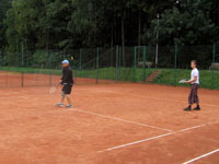 Účastníci turnaje zleva :  Zdeněk Otta, Radim Konderla