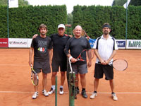 Finalisté zleva :  Miroslav Sikora, Jaroslav Kroliczek, Libor Fargač, Richard Konderla