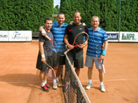 Finalisté zleva :  Radek Bolek, Daniel Byrtus, Bogdan Wilk, Filip Grim