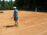 Účastníci turnaje zleva :  David Vicián, Pavel Nierostek