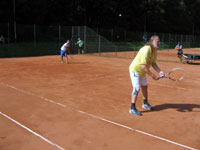 Účastníci turnaje zleva :  Lukáš Heczko, Miroslav Zoubek