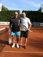 Účastnící turnaje zleva :  Petr Cienciala, Tomáš Motyka