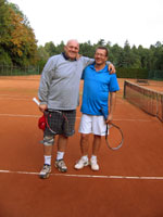 Účastnící turnaje zleva :  Roman Hladonik, Pavel Nierostek