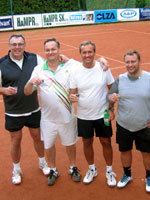 Finalisté zleva :  Bronislav Cienciala, René Fargač, Miroslav Masarik, Gabriel Klimek