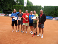 Medailisté zleva :  Patrik Cieslar, David Cienciala, René Halapatsch, Zbyšek Bajusz, Piotr Pozdzal, Janusz Guzdek