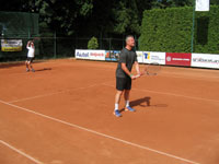 Záběry ze semifinále zleva :  Lubomír Bulava, Petr Klus