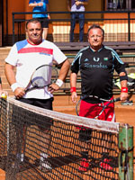 Účastníci turnaje zleva :  Pavel Keprt, Miloš Klich