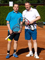 Účastníci turnaje zleva :  Martin Oszelda, Vladimír Gajdzica
