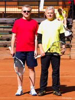 Účastníci turnaje zleva :  Roman Wojnar, Zdeněk Škuta