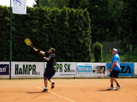 Záběry z utkání zleva :  Vladislav Sagan, Igor Kudieriavý