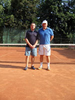 Účastníci turnaje zleva :  Martin Oszelda, Karel Kavulok