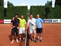 Finalisté zleva :  Bogdan Wilk, Daniel Klimek, René Fargač, Petr Klus