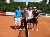 Semifinalisté zleva :  Martin Gajdzica, Karel Gajdzica, Jan Jadamus, Michal Niemiec