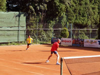 Účastníci turnaje zleva :  Tomáš Sikora, Dušan Lichý