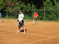 Účastníci turnaje zleva :  Tomáš Skoupil, Wieslav Wania