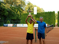Vítězové turnaje zleva :  Tomáš Sikora, Dušan Lichý