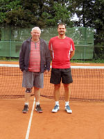 Účastníci turnaje zleva :  Jaroslav Kocián, Roman Ganczarczyk