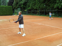 Účastníci turnaje zleva :  Pavel Nierostek, Jiří Bednář