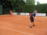 Účastníci turnaje zleva :  Bogdan Chromik, Ivo Černý