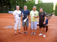 3.místo zleva :  Roman Huťka, Petr Kičmer