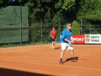 Účastníci turnaje zleva :  Petr Dorda, Petr Mlčoch