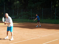 Účastníci turnaje zleva :  Pavel Sliž, Petr Mrakvia