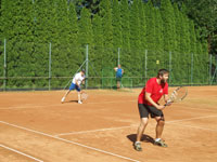 Účastníci turnaje zleva :  René Košut, Bogdan Lasota