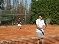 Účastníci turnaje zleva :  Petr Pinkas, Filip Černý