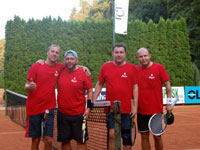 Finalisté zleva :  Martin Hlavica, Tomáš Skoupil, Ivo Twardzik, Robert Barci