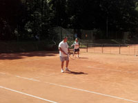 Účastníci turnaje zleva :  Milan Rusz, Jiří Figura