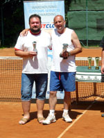 2.místo kategorie starší čtyřhra :  Martin Jendřejek, Zdeněk Ševčík