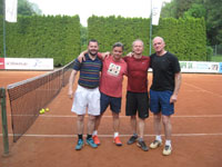 Finalisté zleva :  Robert Cieslar, Martin Gorny, Daniel Fojcik, Miloš Jadamus