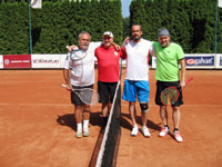 Finalisté zleva :  Roman Huťka, Jiří Dohnal, Jiří Bednář, Roman Mihoč