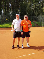 Účastníci turnaje zleva :  Tomáš Motyka, Vladimír Kylián