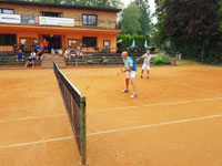 Záběry z finále zleva :  Tomáš Zoubek, Petr Zoubek