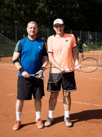 Účastníci turnaje zleva :  Pavel Plachetka, KarelSitar
