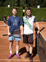Účastníci turnaje zleva :  Kujava, Hynek Firla