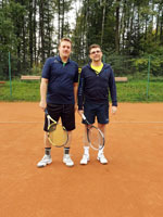 Účastníci turnaje zleva :  Kamil Běhálek, Tomáš Bajger