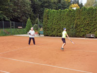 Účastníci turnaje zleva :  Libor Fargač, Richard Konderla