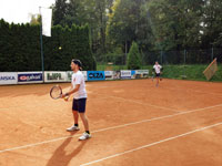 Účastníci turnaje zleva :  Jerzy Cieńciała, Lukáš Košut