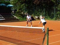 Účastníci turnaje zleva :  Martin Byrtus, Petr Furka