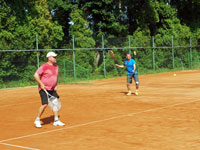 Účastníci turnaje zleva :  Filip Horáček, Zdislav Csepcsar
