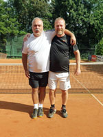 Účastníci turnaje zleva :  Roman Huťka, Petr Zoubek