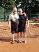 Účastníci turnaje zleva :  René Fargač, Igor Petřík